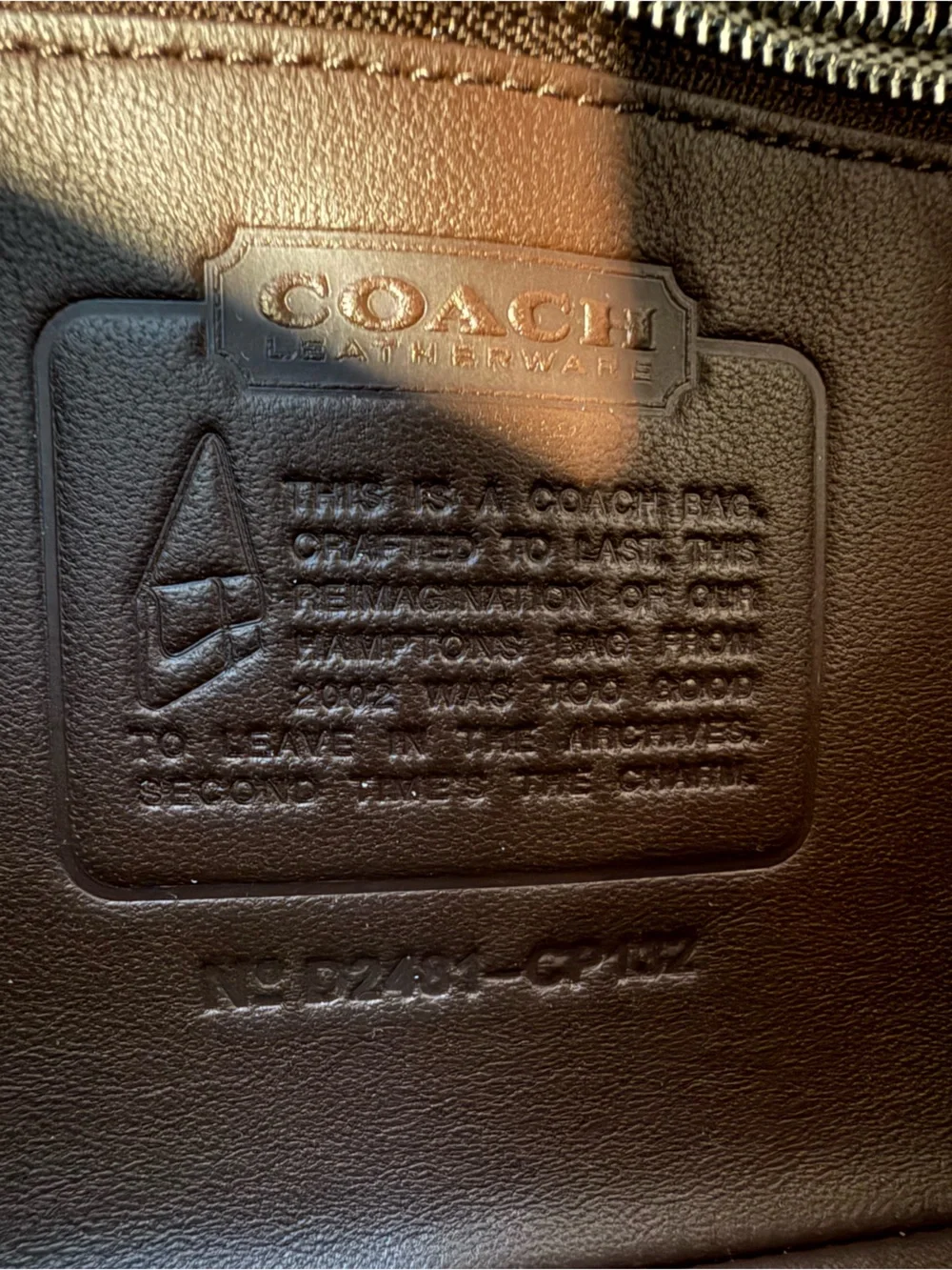 Coach elegant dark